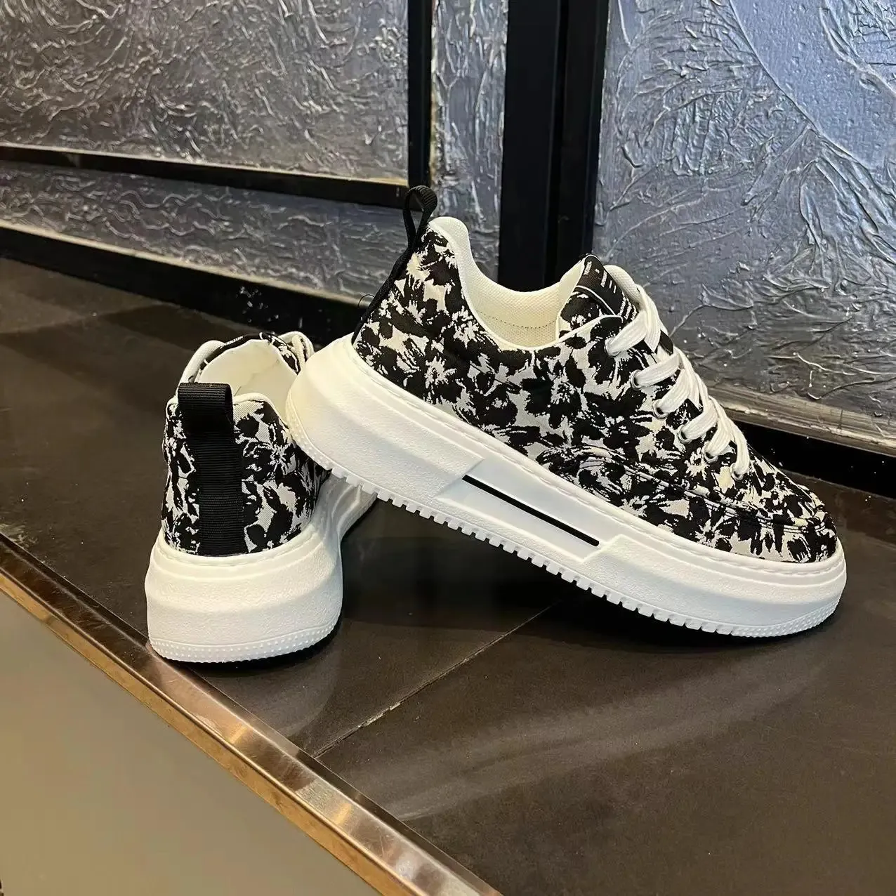 Leisure Mens with Spring/autumn Fabric Surface Breathable Versatile Flat Bottomed Non Slip Board Shoes Sports Mans Shoe_voghion.com