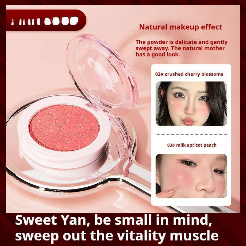 Monochrome Puder Rouge Perle Matt Textmarker Glitter Lidschatten Palette Make-Up_voghion.com
