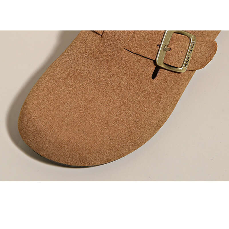 Women's Versatile Belt Buckle Baotou New Fashion Soft Bottom Comfortable Non-slip Drag Slippers_vogvips.com