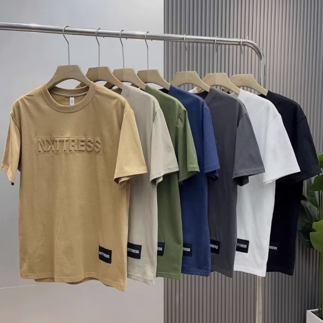 Men’s Clothing Style Short Sleeved T Shirt Men’s Summer Loose Trendy Brand Half Sleeved Top Korean Version Trend Ins All Match Men’s T Shirt