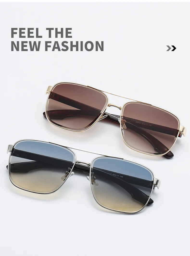 Quadratische Sonnenbrille Für Damen Und Herren Retro Designer_voghion.com