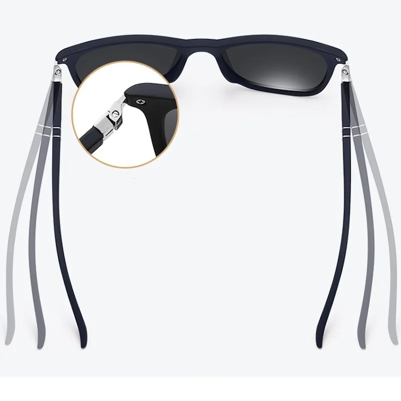 Classic Men Polarized Sunglasses Pilot Designer Driving Style_voghion.com