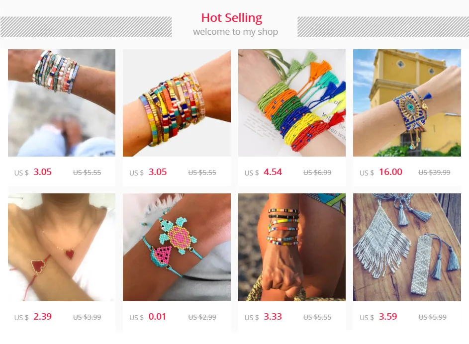 Go2boho MIYUKI 3D Hart Armband Bohemian Armbanden Pulseras Mujer Moda 2019 Vrouwen Armband Sieraden Boho Chic Handgemaakt_voghion.com