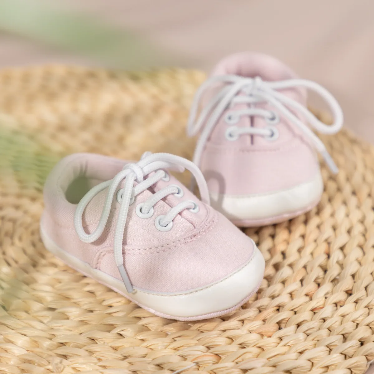 Cutefeet Babyschuhe für Kleinkinder, Jungen und Mädchen, Canvas, Turnschuhe, Neugeborene, Schnürschuhe, rutschfest, Sportschuhe, Lauflernschuhe_voghion.com