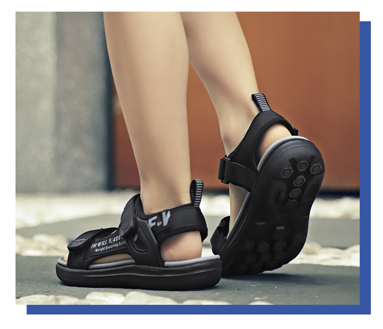 Beach Slippers, 2024 Summer New Outdoor Middle and Big Children's Sandals, Boys' Sandals_voghion.com
