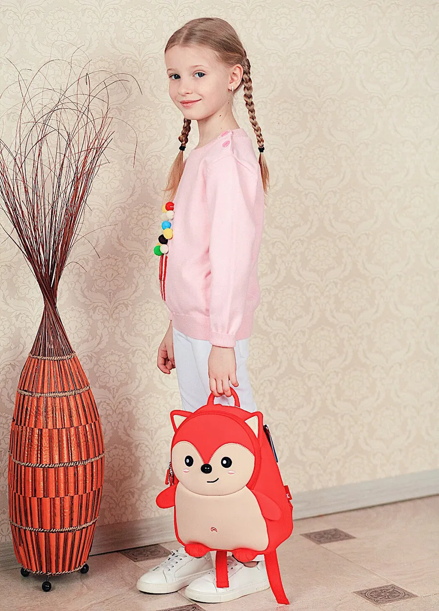 NOHOO Toddler Children School Bag Boys Kids Waterproof Backpack Kindergarten Girls 3D Cartoon Shape Mochila for 2-7_voghion.com