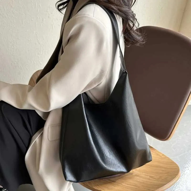Borsa a spalla classica in pelle donna grande borsa da ufficio_voghion.com