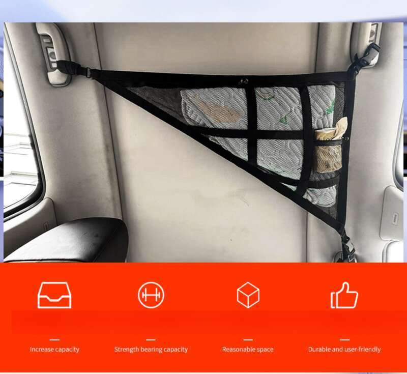 Car Roof Mesh, New For Roof, Storage Bag, Car Triangle Series Mesh Bag_voghion.com