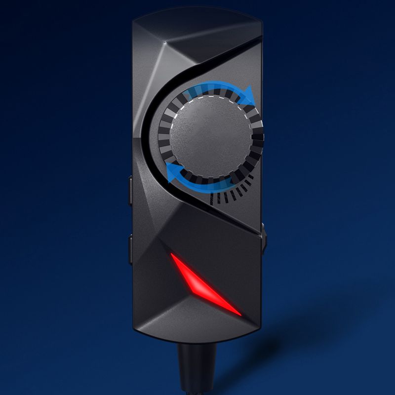 Farfi External 7.1 Surrounding Multiple Effect Black Plug and Play No Driver Sound Card Adapter for Game_voghion.com