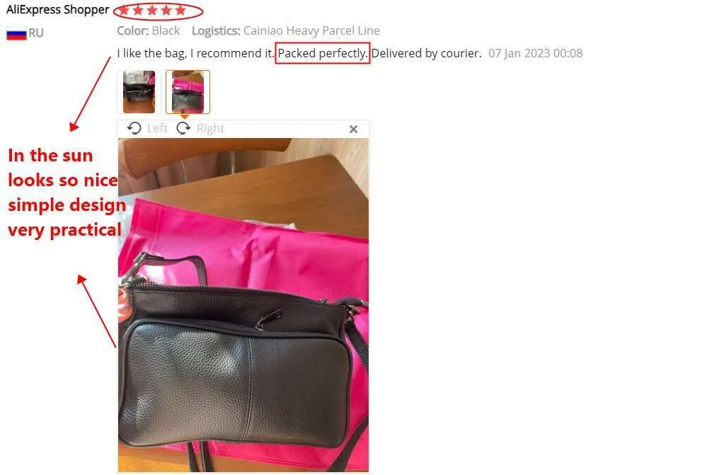 Elegante lederen dames schoudertas en crossbody tas set_voghion.com