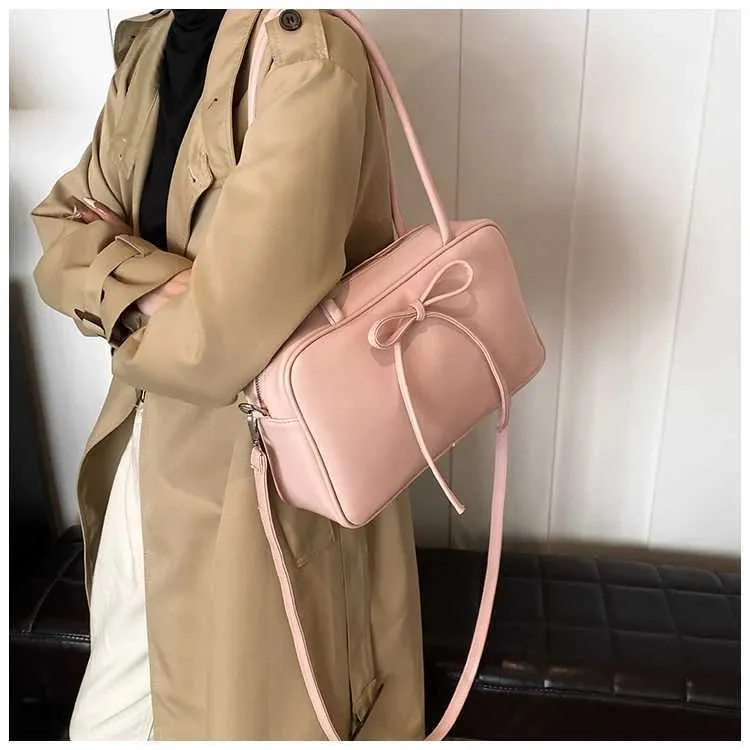 Women's Leather Shoulder Bag Large Capacity Casual Handbag_voghion.com
