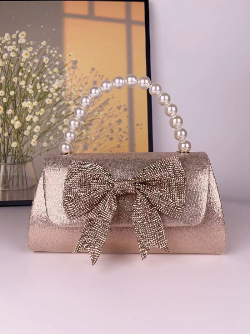 Promi strass bogen kette perle damen handtasche kupplung tasche heißer verkauf neue mode crossbody_voghion.com
