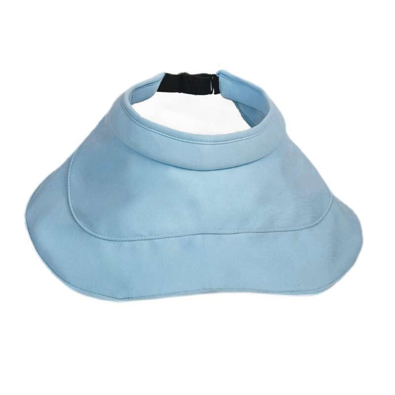 New Summer Anti-ultraviolet Folding Parasol Chick Roll Lightweight Portable Air Top Breathable Sun Hat_voghion.com