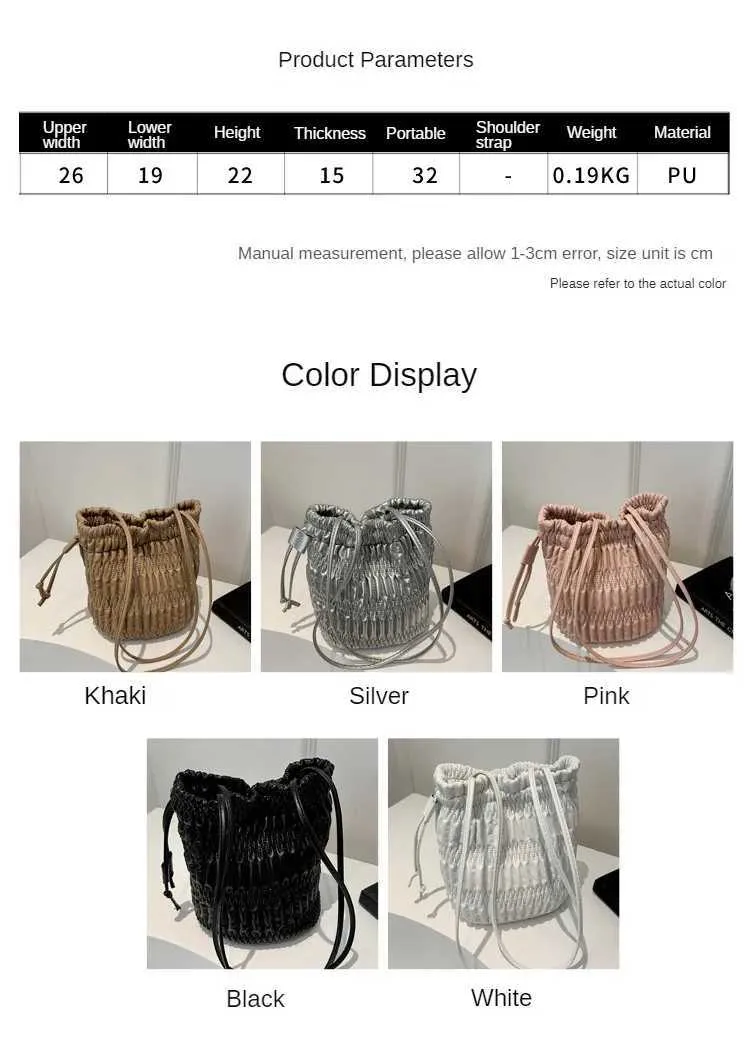 Sier rakott húzózsinóros válltáskák női designer puha PU bőr kis kézitáskák női alkalmi pénztárca hónalj_voghion.com