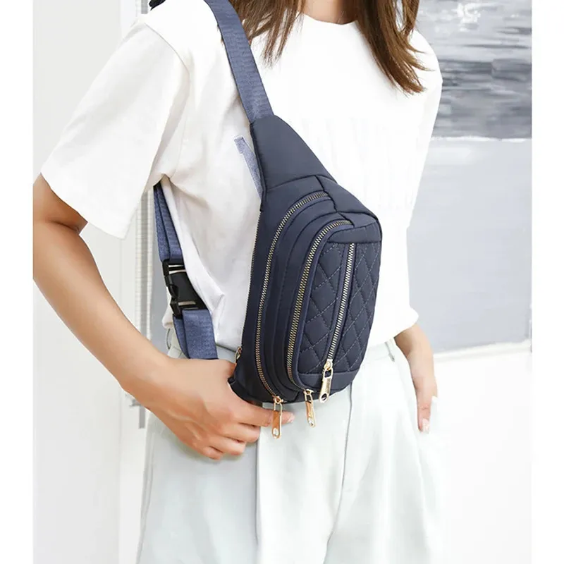 Borsa a tracolla da donna, marsupio da donna, impermeabile, in tessuto Oxford, alla moda, da donna, con marsupio a forma di banana_voghion.com