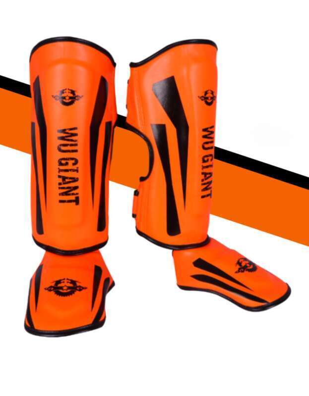 Say Goodbye To The Pain And Troubles! Thickened Leg Guards To Protect The Instep And Tibia For Sanda Combat And Martial Arts Fitness_voghion.com