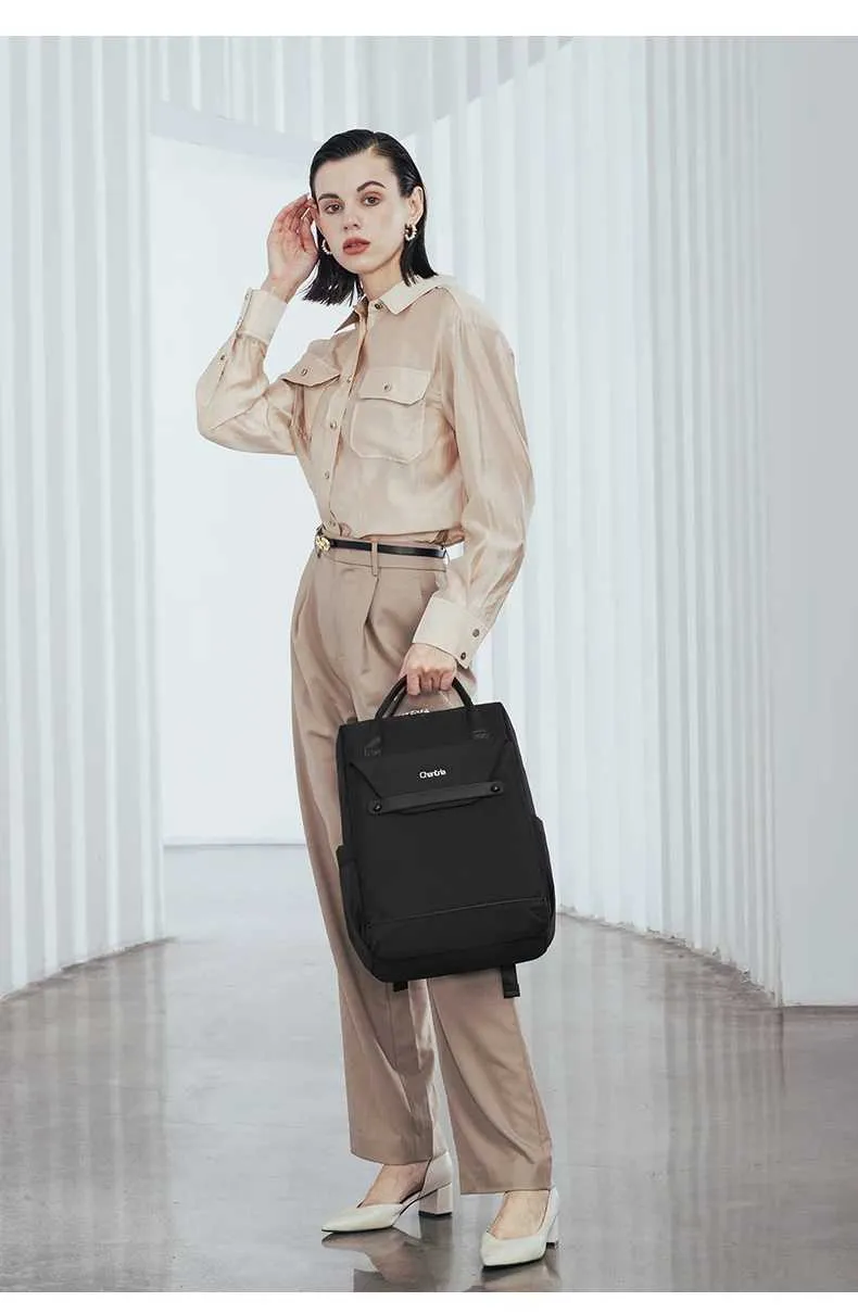 Chantria Mini sac à dos pour femme, élégant, étanche, sac de travail avec port USB, joli sac à dos de voyage pour l'universitéC241031_voghion.com