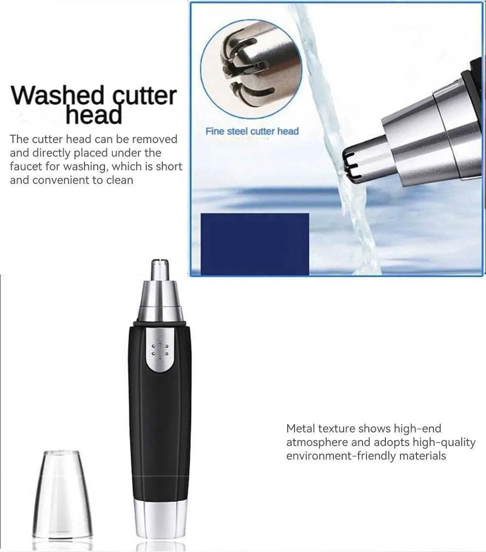 Mini Portable Ear/Nose Trimmer - Waterproof, Safe & Easy Clean_voghion.com