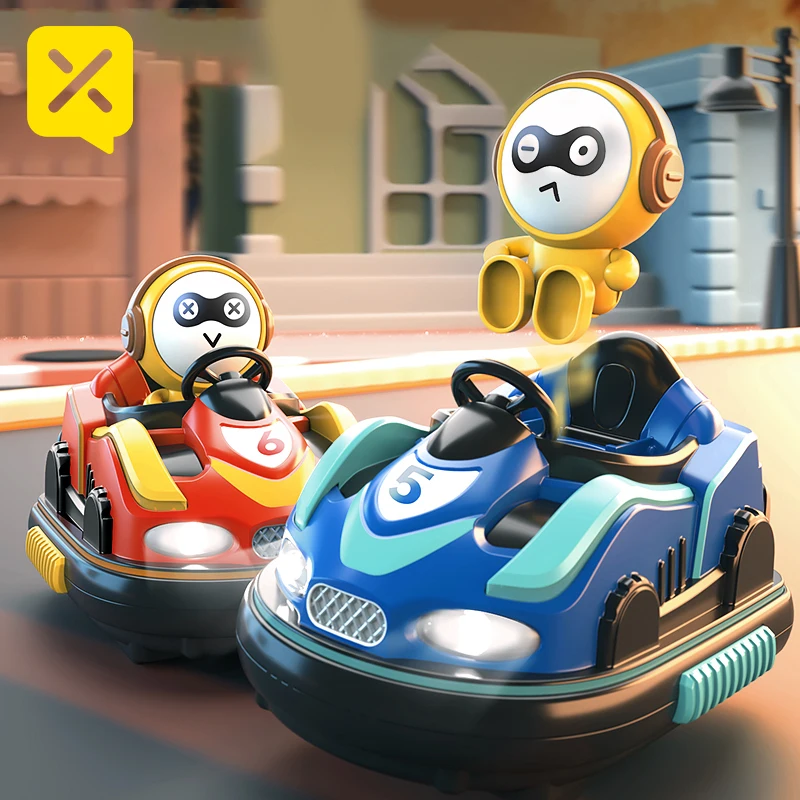 Remote Control Battle Bumper Cars With Sound And Smoke Effects_voghion.com