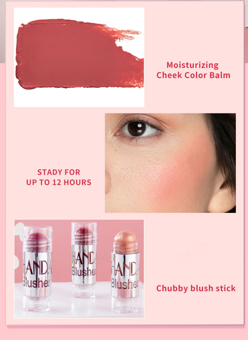 Leach Face Makeup Highlighter Bronzer Konturcreme Wangenrouge Schimmer Rougestift_voghion.com