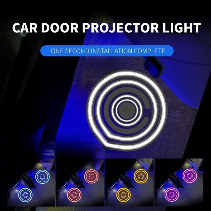 LED Dual Sense autoukse tervitusprojektsioon Ööatmosfääri kaunistus kohtvalgusti induktsioonlüliti_voghion.com