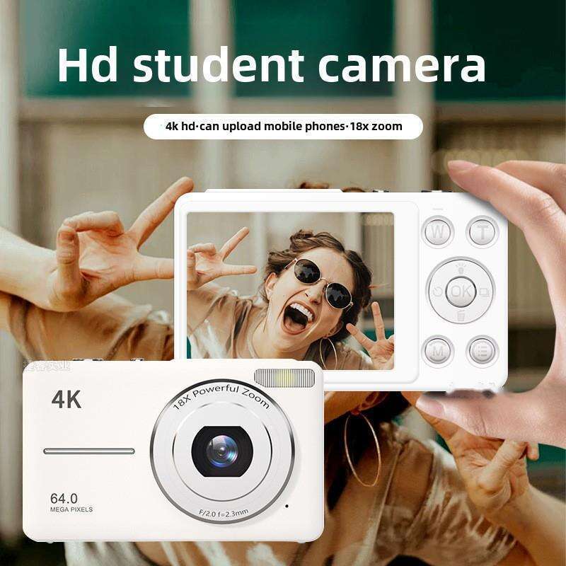 4K Pixel HD Digital CCD Student Party Micro Single Camera Portable_voghion.com
