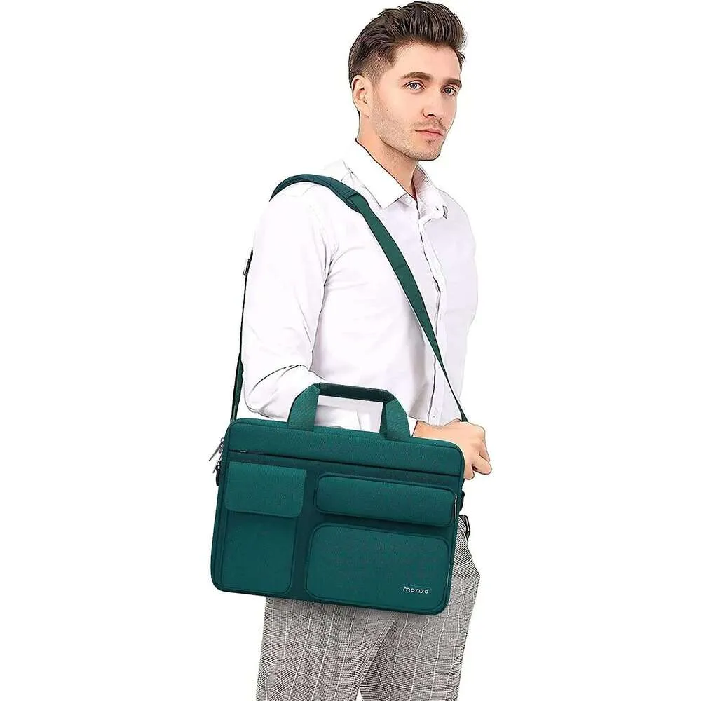 Borsa per laptop più recente 13 14 15 16 17 pollici per Book Air Pro M1 M2 M3 Custodia per notebook da ufficio Custodia da viaggio per computer a tracolla_voghion.com