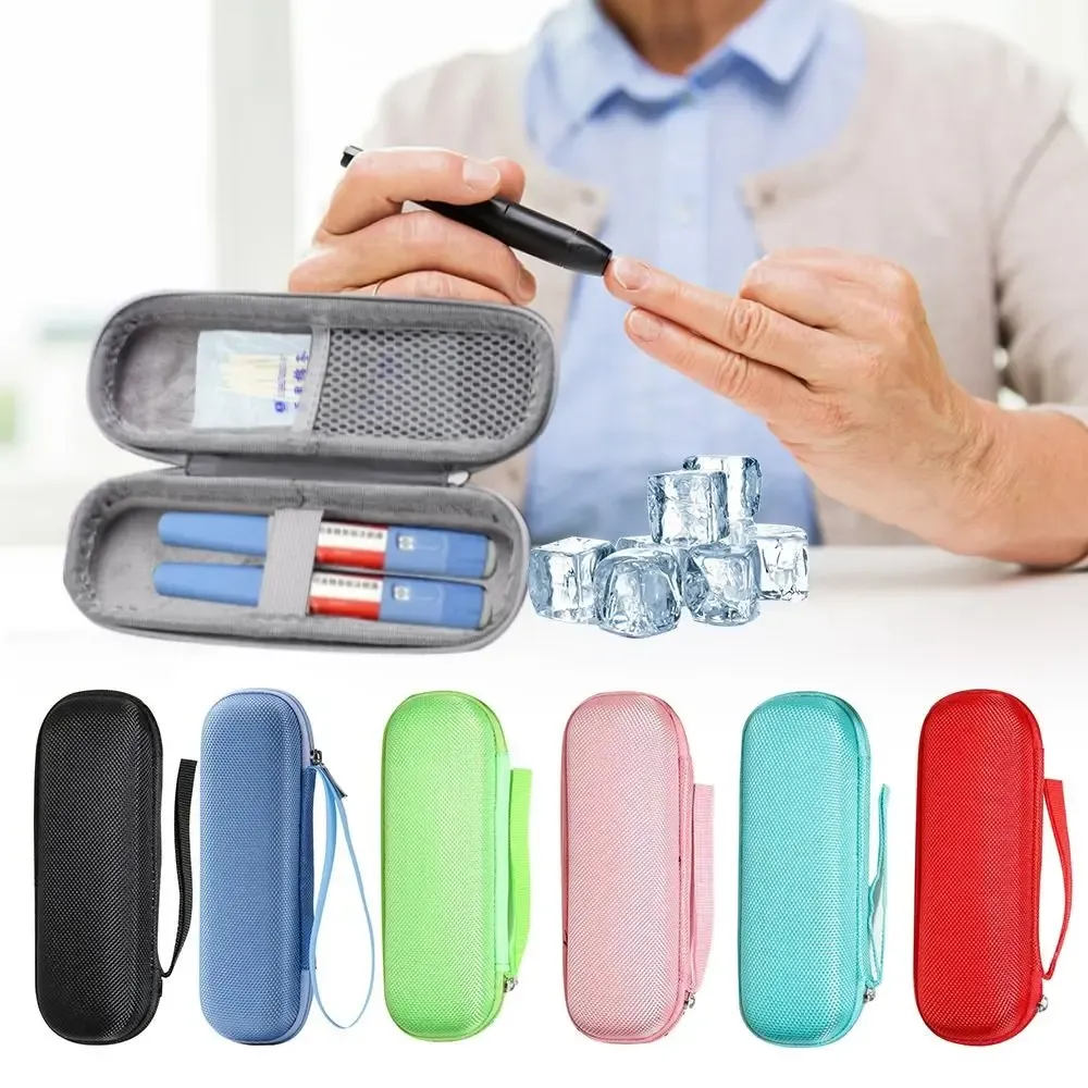 1PC Portable Insulin Cooling Glaciated Cold Storage Medicine Travel Pocket Cooler Pen Bag Pack Drug Freezer For Diabetes_voghion.com