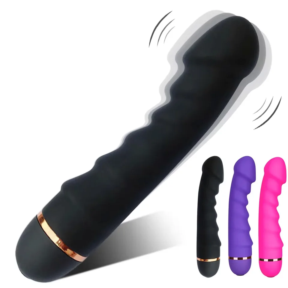Realistischer Silikonvibrator Mit 20 Modi Für Die Stimulation_voghion.com