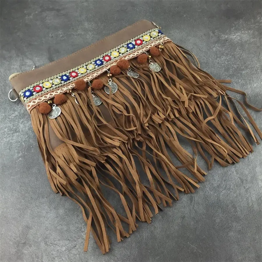 Shoulder Women Boho Chic Bohemian Gypsy Aztec Ibiza Tribal Cotton Shell Cute Small Flap Bag Zipper Purse 240824_voghion.com