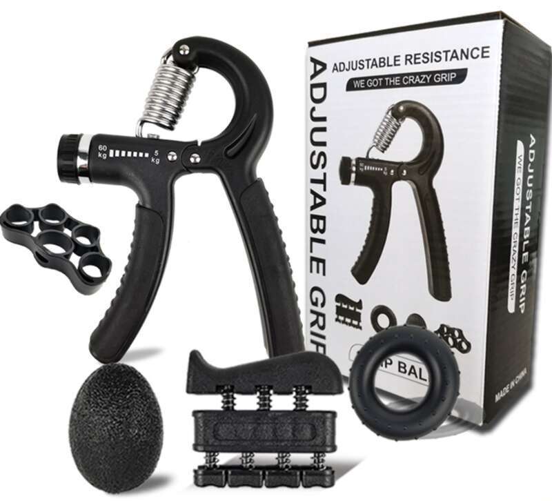 Good News For Hand Training Enthusiasts: Grip Strength Training Film And Five Finger Ball Set_voghion.com