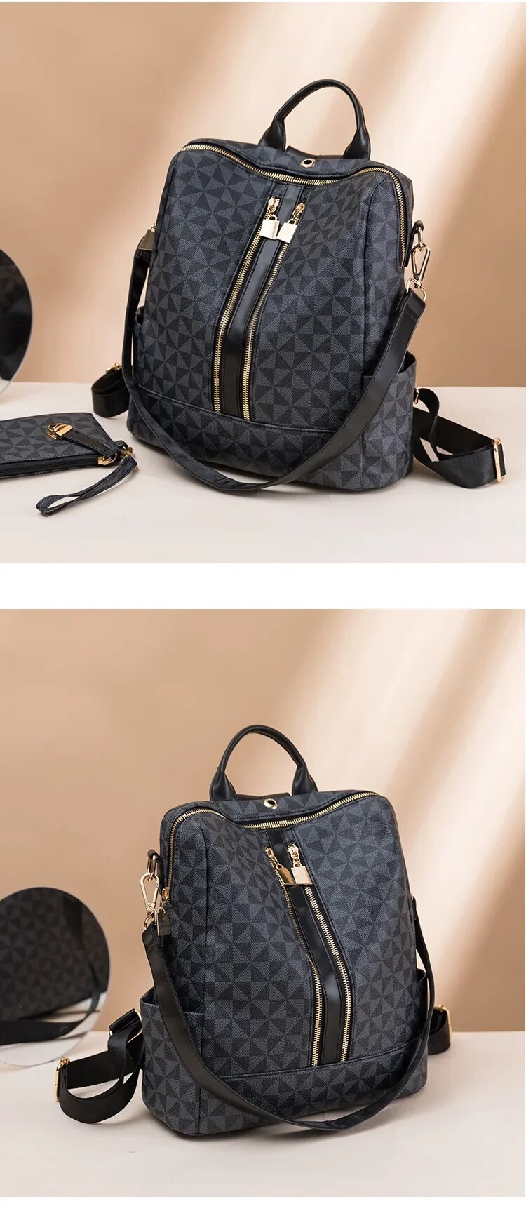 Backpack women's backpacks book Leisure travel bag truss Ecole Gar ç on homework done for children_voghion.com