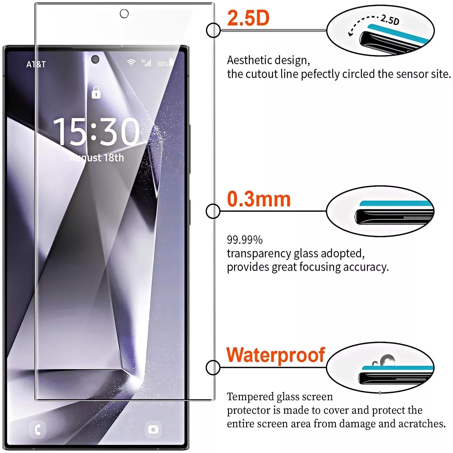 For Samsung Galaxy S25 Ultra S24 S23 S22 Fe Case Shockproof Mag.safe Cover Screen_voghion.com