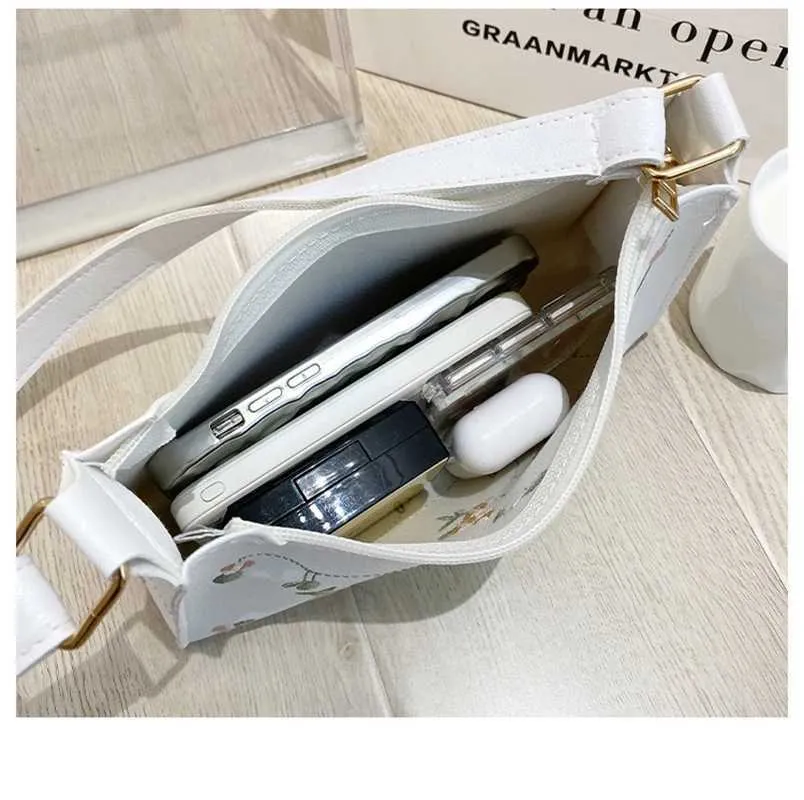 Sac à main brodé en cuir PU, petite pochette à bandoulière, sac portefeuille tendance pour femme Y241123_voghion.com
