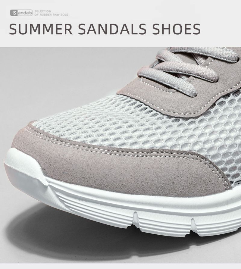 Sommer Mesh Laufschuhe Leichte Und Atmungsaktive Herren Sneakers_voghion.com
