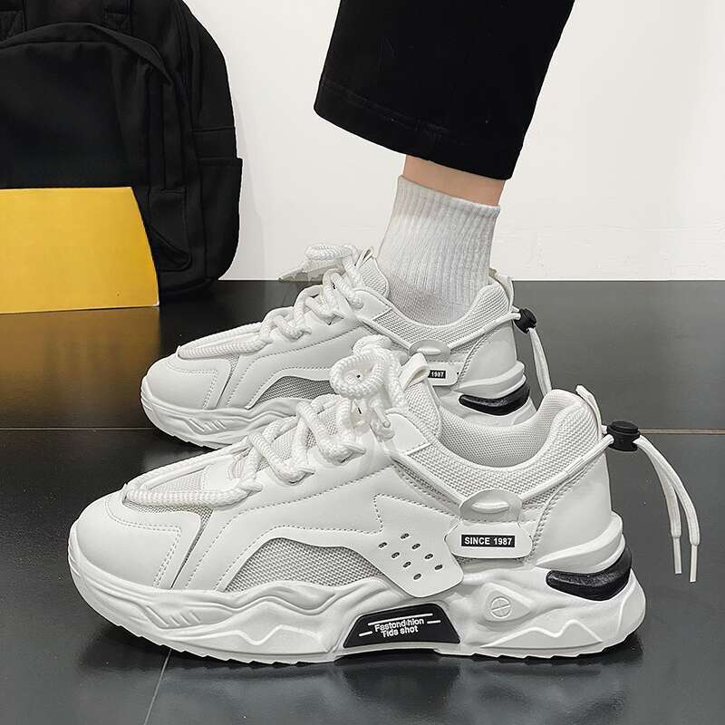 Neue lässige, atmungsaktive und geruchshemmende Mesh-Sportschuhe für Herren im Frühling, Herbst und Sommer_voghion.com