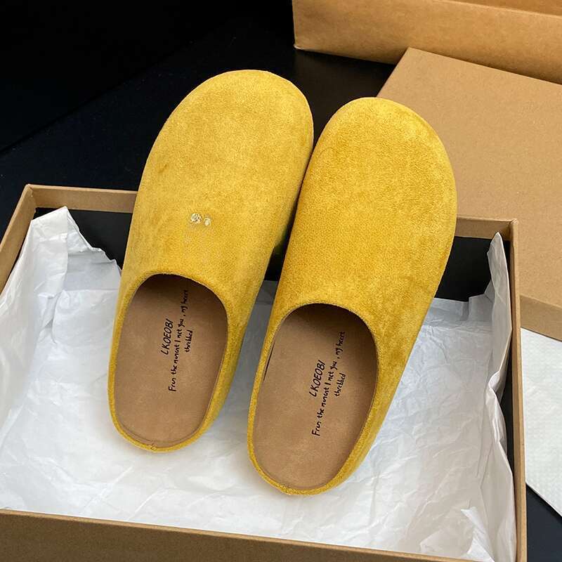 Women's Mary Jane Burkon Skullcap, Heightened, Versatile, One-legged Loafers_voghion.com