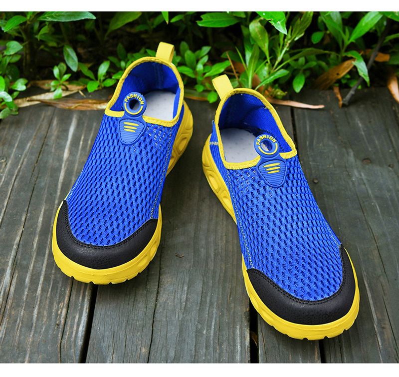 Grote Wasserschuhe Outdoor-Sport-Wasserschuhe Herrenschuhe Mesh-Stoff atmungsaktive Wanderschuhe_voghion.com
