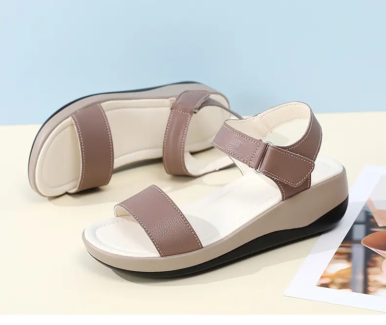 Sommerliche neue Plateau-Sandalen für Damen – lässig, vielseitig und perfekt für Strand und Freizeit_voghion.com