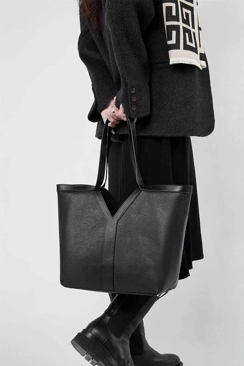 Burminsa 2-teiliges Set Leder-Einkaufstasche für den Winter 2024, Designer-Handtasche für Pendler und Einkäufer, Damenhandtasche Y241123_voghion.com
