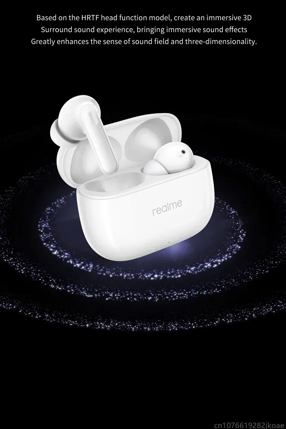 Realme Buds T310 Bluetooth Headphones With Active Noise Cancelling_voghion.com
