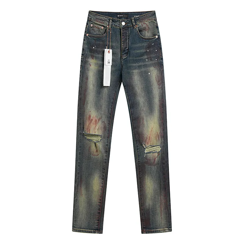 Designer Jean Denim Trousers For Mens Jeans Trends Slim Fit Motorcycle Mans Stacked Jeans Men Sweatpants_mkmklike.com