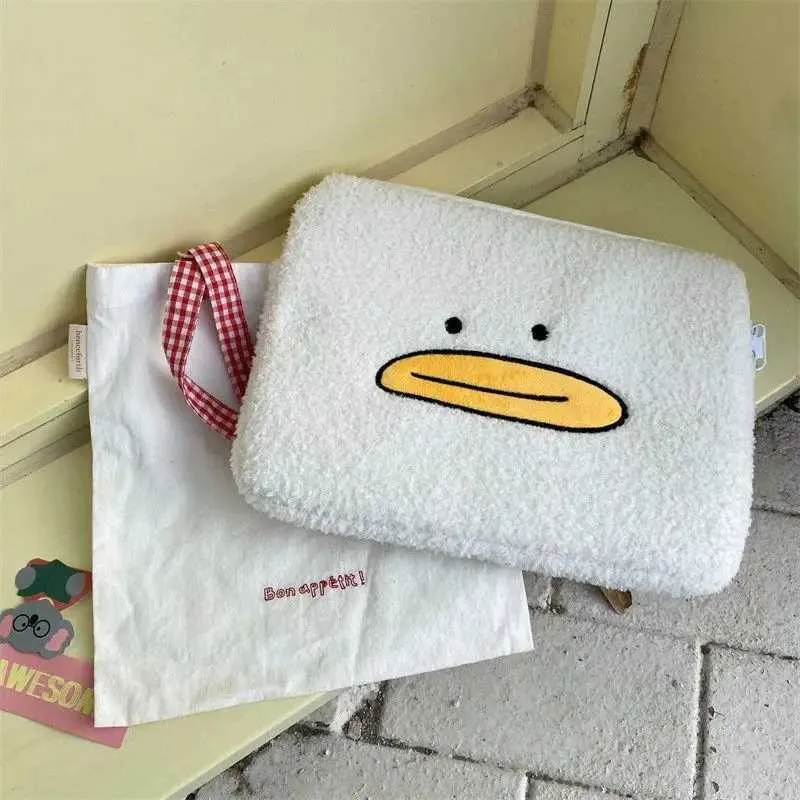 Frauen Niedliche Hülle Tischschutztasche Tasche 11 12 13,6 14 15,6 Zoll Cartoon Laptop Reißverschlusstaschen für iPad Buch_voghion.com