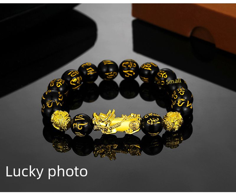 Vieam Sand U 3D Hårdfot Guld Piccolo Armband Man Spelg Duoduo Snabb Handförsörjning_voghion.com