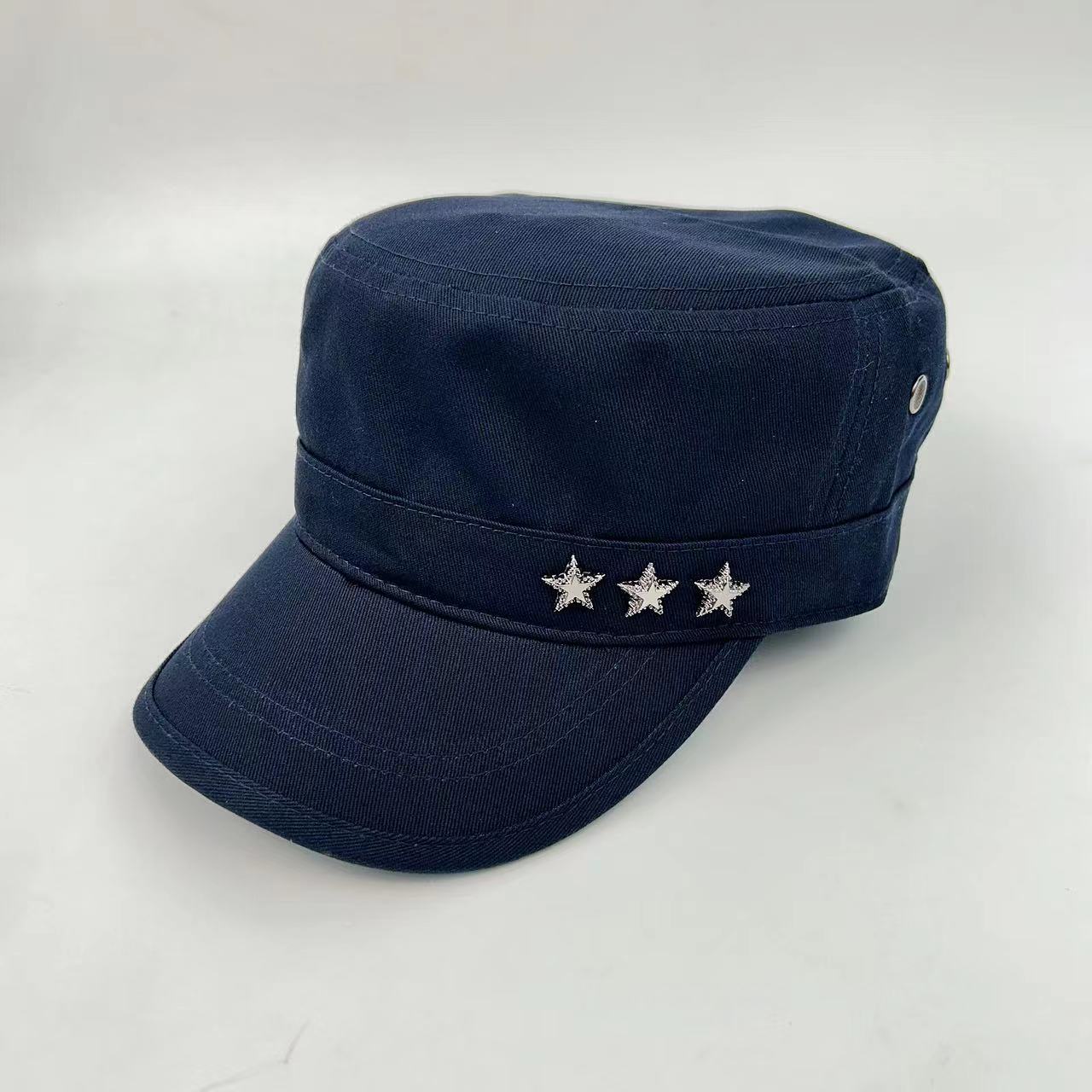 Gorra militar hombre de algodón estilo ejército con visera_voghion.com
