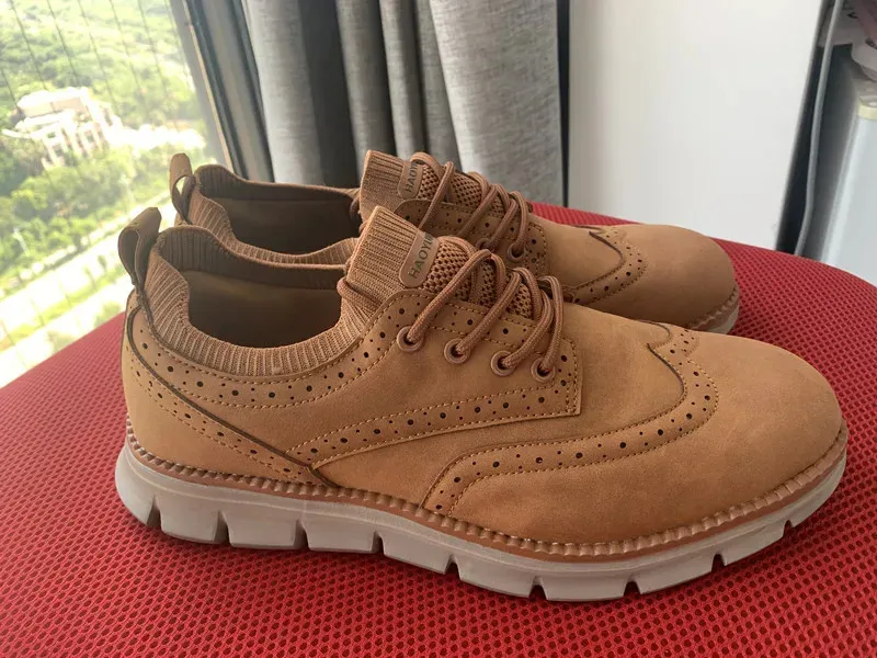 Mocassini oxford in mesh da uomo - scarpe in pelle eleganti_voghion.com