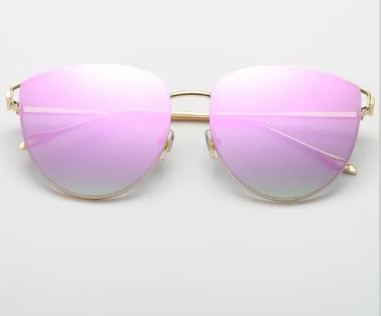 Modische Designer Sonnenbrille Für Damen Mit Spiegelgläsern_voghion.com