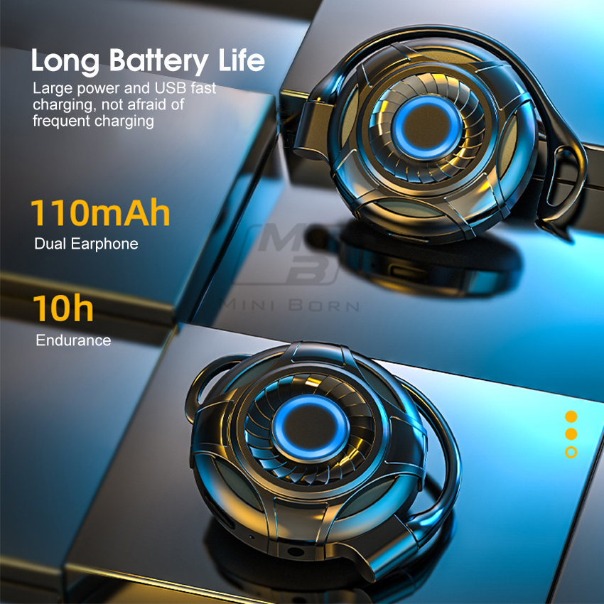 Wireless Open Ear Gaming Headphones With Noise Cancelling Tech_voghion.com