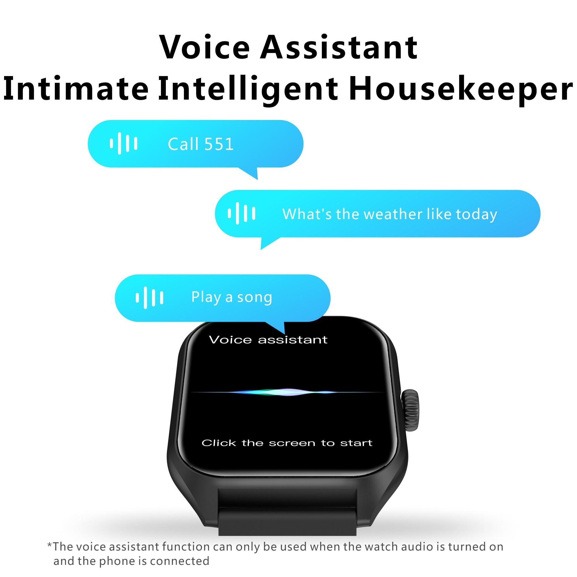 XIAOMI 2023 NEW QX5 Blood Glucose Smartwatch Bluetooth Call Temperature Blood Oxygen Sleep Monitoring Sports Calculator Smart Watch_voghion.com