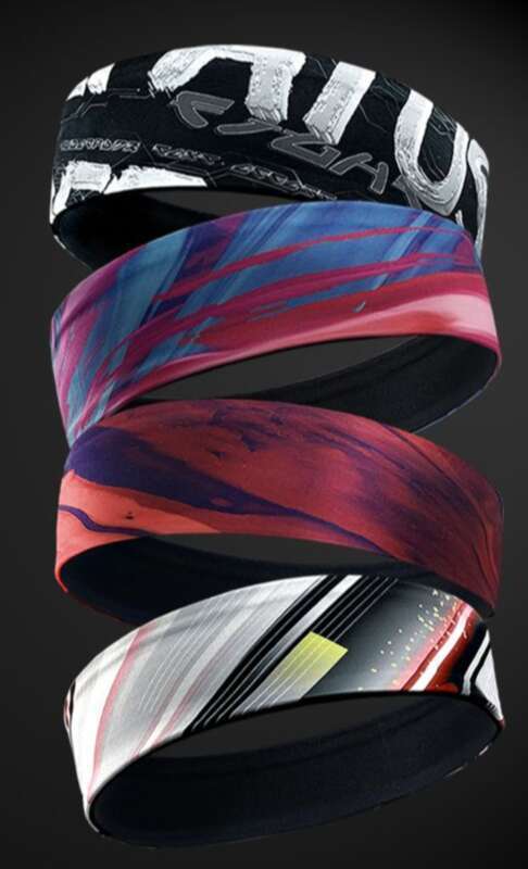 Sports Men's And Women's Outdoor Fitness, Yoga, Running, Sweat Absorbing Headband,_voghion.com